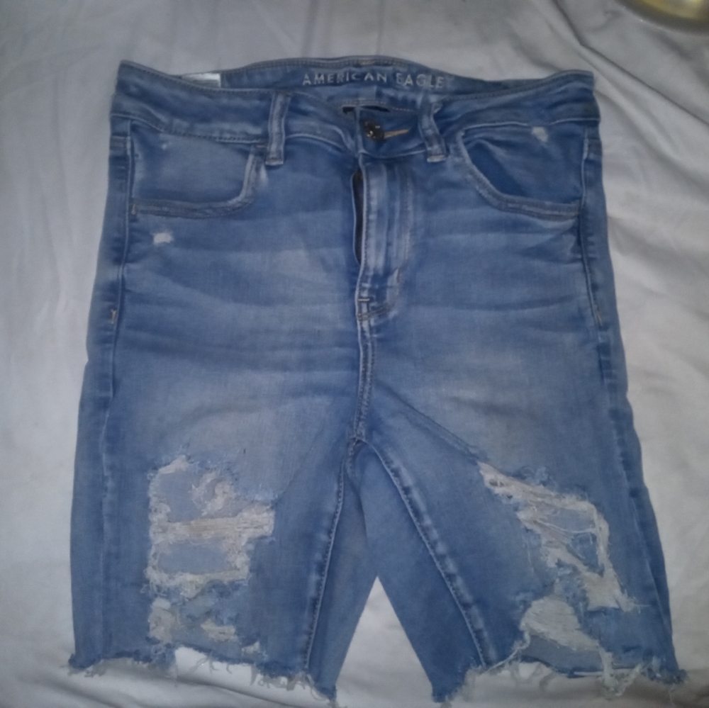 Knee length shorts